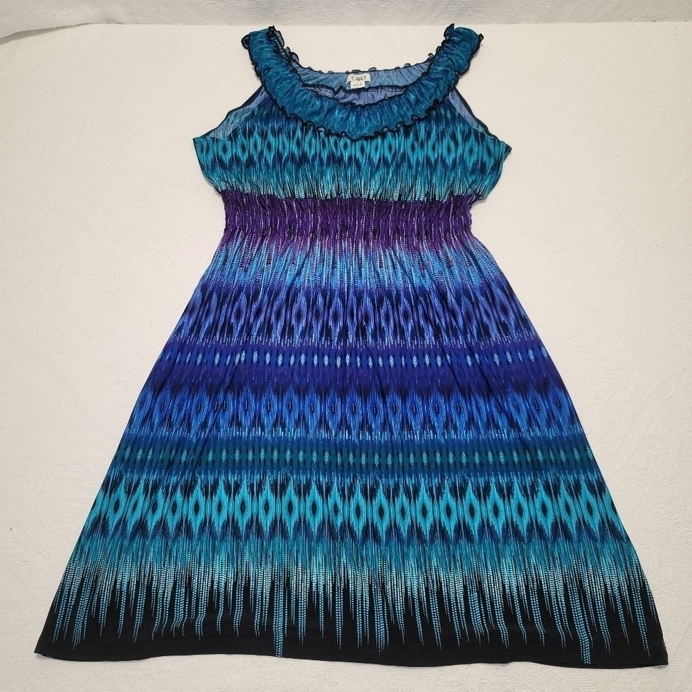 287. Cato Sleeveless Dress Sz S